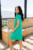 Don't Blink Kelly Green Dress