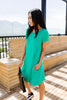 Don't Blink Kelly Green Dress