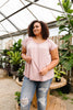 Double Up Top In Mauve