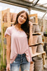 Double Up Top In Mauve
