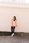 Draped-Back Longline Top