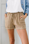 Drawstring Daydream Shorts In Sand