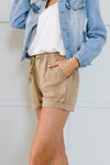 Drawstring Daydream Shorts In Sand
