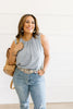 Elaine Elegant Tank In Gray