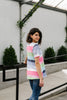 Faded Rainbow V-Neck
