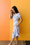 Feminine Floral Dress in Pink