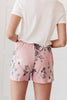 Floral Wild Side Lounge Bottoms In Mauve