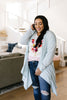 Free Fall Pale Blue Cardigan