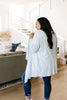 Free Fall Pale Blue Cardigan