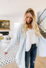 Free Fall Pale Blue Cardigan