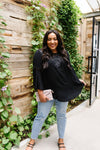 Girl In Black Blouse