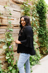 Girl In Black Blouse