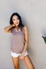 Give Me A Mocha Striped Tank