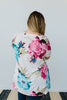 Grand Design Pink Floral V-Neck