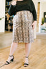 Happy In My Skin Sequin Pencil Skirt