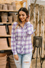 Happy Plaid Button-Down