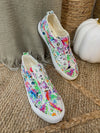 Corkys Babalu Sneaker in Floral Splatter