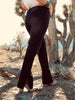 RISEN Black Straight Leg Non-Distressed Denim
