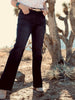 RISEN Black Straight Leg Non-Distressed Denim