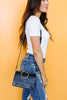 Inner Circle Clutch In Midnight Blue