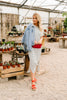 Ivory Stripes No Gripes Dress