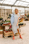 Ivory Stripes No Gripes Dress