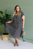 Joanna Midi Dress In Black