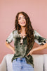 Jungle Expedition Top In Olive