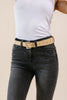 Just A Little Bling Belt In Natural
