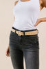 Just A Little Bling Belt In Natural
