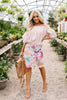 Just Add Sun Off Shoulder Top In Blush