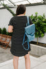 Just Skating By Striped T-Shirt Dress