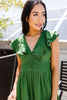 Kiwi Ruffles Dress
