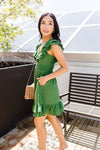 Kiwi Ruffles Dress