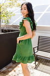 Kiwi Ruffles Dress