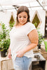 Lace & Grace Top In Off-White