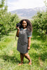 Later Skater T-shirt Dress With Turquoise Trim