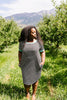 Later Skater T-shirt Dress With Turquoise Trim