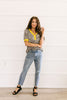 Lemon Leopard Top