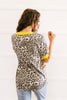 Lemon Leopard Top