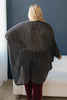 Slouchy Vibe Cardigan in Charcoal