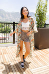 Long Hot Summer Tropical Kimono