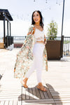 Long Hot Summer Tropical Kimono