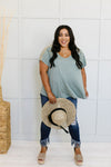 Love The Lace Top In Sage