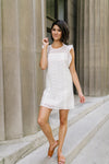 Lovely Lace Overlay In Ivory