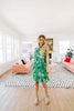 Lush Verdant Ruffles Dress