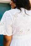 Made For Romance Lace Midi Dress