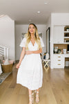 Made For Romance Lace Midi Dress