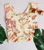 Mellow Yellow Floral Fantasy Blouse