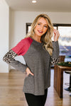 Mildly Wild Color Block Top